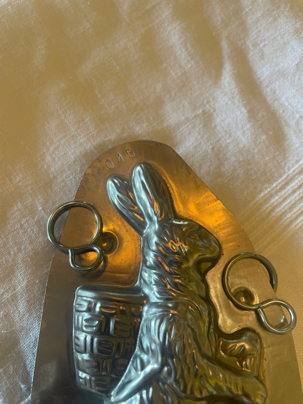 Antique Rabbit Metal Chocolate Mold ~ Holland - Picture 4 of 8